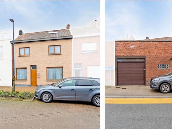 Goed onderhouden woning met garage en 3 slaapkamers gelegen te Assenede