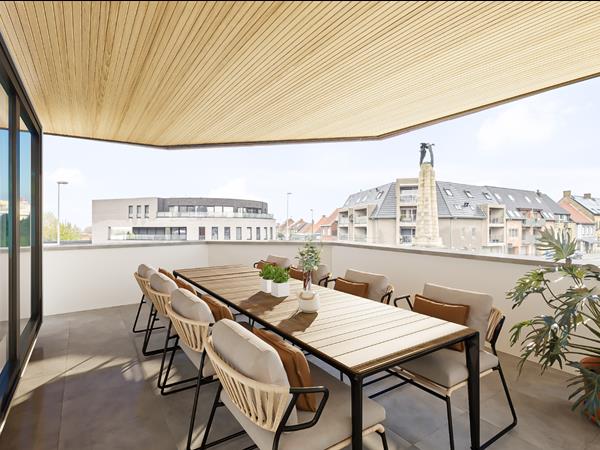 PRACHTIG RUIM APPARTEMENT MET 2 SLPKS EN EEN GROOT LEEFTERRAS